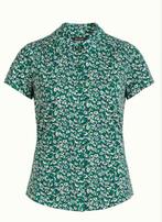 King Louie 50s Blouse Olive Perris-XL🌻nieuw, Maat 46/48 (XL) of groter, Nieuw, Ophalen of Verzenden, King Louie