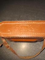 Vintage Franka Camera met Lederen Tas, Ophalen of Verzenden, Gebruikt, Compact, Overige Merken
