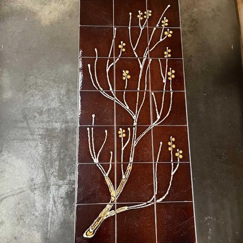 salontafel, Huis en Inrichting, Tafels | Salontafels, Gebruikt, Minder dan 50 cm, 50 tot 100 cm, 100 tot 150 cm, Rechthoekig, Overige houtsoorten