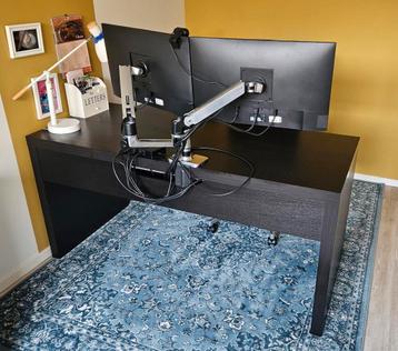 IKEA Malm Bureau - Zwart - afbeelding 2