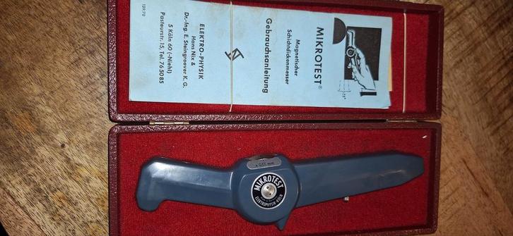 Laagdiktemeter, Auto diversen, Autogereedschap, Ophalen of Verzenden