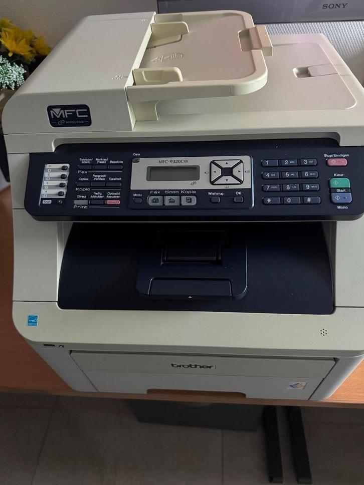 Brother laserprinter MFC-9320CW, Computers en Software, Printers, Gebruikt, Printer, Laserprinter, Faxen, Kleur printen, Kopieren