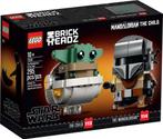 LEGO - The Child & Mandalorian BrickHeadz (75317) - Nieuw!, Ophalen of Verzenden, Zo goed als nieuw, Complete set, Lego