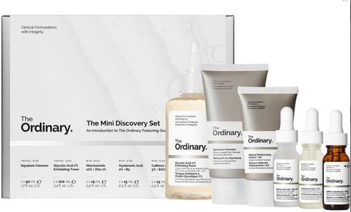 NIEUW The Ordinary Discovery Set gezicht serum ogen GRATIS, Sieraden, Tassen en Uiterlijk, Uiterlijk | Gezichtsverzorging, Nieuw