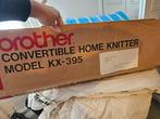 Brother convertible home knitter kx-395, Hobby en Vrije tijd, Breien en Haken, Ophalen of Verzenden, Gebruikt, Breien, Machine