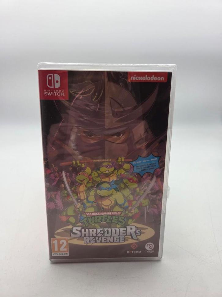 TMNT: Shredder's Revenge - Nintendo Switch, Spelcomputers en Games, Games | Nintendo Switch, Zo goed als nieuw, Vechten, 3 spelers of meer