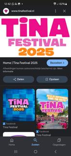 2 kaartjes gezocht voor het tina festival, Tickets en Kaartjes, Twee personen