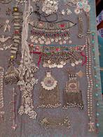 lot etnische, oosterse sieraden.India, Afghanistan. Kuchi, Ophalen of Verzenden, Overige materialen, Overige typen