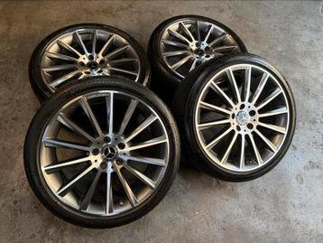 ✅ 19 inch Originele Mercedes Amg velgen 5x112 C E A Klasse beschikbaar voor biedingen