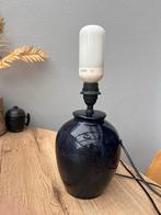 Ikea blauwe keramische tafellamp, Huis en Inrichting, Ophalen, 50 tot 75 cm