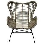 Rotan stoel evita naturel van karwei, Bruin, Riet of Rotan, Ophalen of Verzenden, Zo goed als nieuw