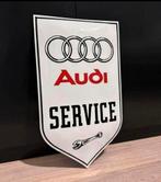 AUDI SERVICE EMAILLEBORD 35X60, Ophalen of Verzenden, Zo goed als nieuw, Auto's