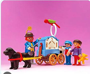 Vintage playmobil draaiorgel 5550 beschikbaar voor biedingen