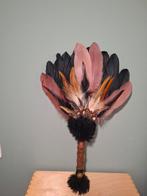 Smudge veren fan, talking stick zwart bruin, Ophalen of Verzenden