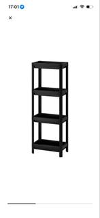 IKEA VESKEN OPEN KAST ZWART of wit, Huis en Inrichting, Ophalen, Zo goed als nieuw