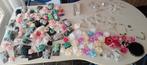 Restpartij sieraden en accessoires bloemen oorklemmetjes, Ophalen of Verzenden, Nieuw, Haarspeld