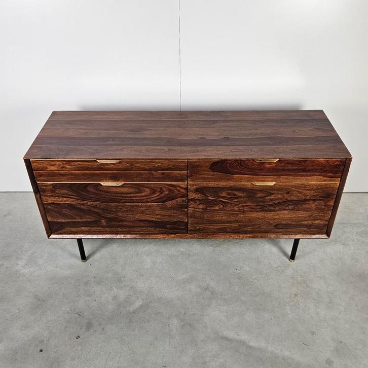 Retro dressoir Kare Design, Huis en Inrichting, Kasten | Dressoirs, Gebruikt, 100 tot 150 cm, 25 tot 50 cm, Met lade(s), Met deur(en)