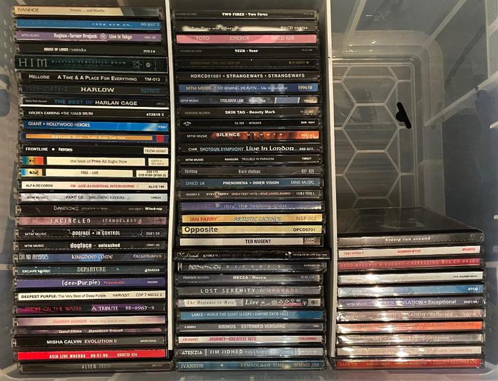 Diverse rock CD's te koop, Cd's en Dvd's, Cd's | Hardrock en Metal, Gebruikt, Ophalen of Verzenden