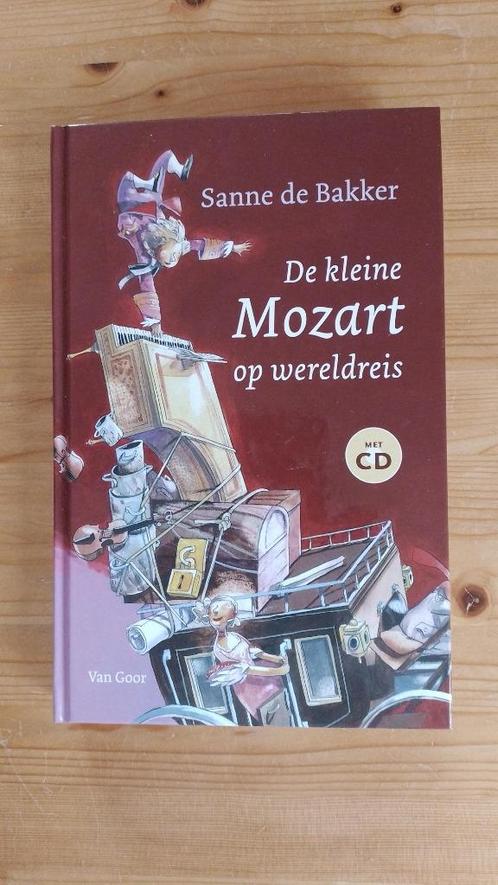 De kleine Mozart op wereldreis   Sanne de Bakker, Boeken, Kinderboeken | Jeugd | onder 10 jaar, Zo goed als nieuw, Fictie algemeen