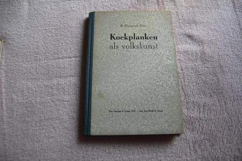 Koekplanken als volkskunst R Houwink, Boeken, Overige Boeken, Gelezen, Ophalen of Verzenden