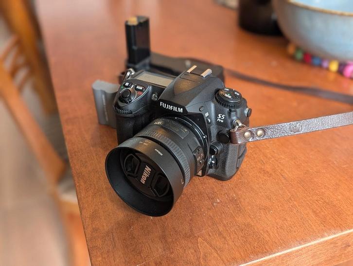 Fujifilm Finepix S5 Pro, Audio, Tv en Foto, Fotocamera's Digitaal, Zo goed als nieuw, Spiegelreflex, Fuji, Geen optische zoom