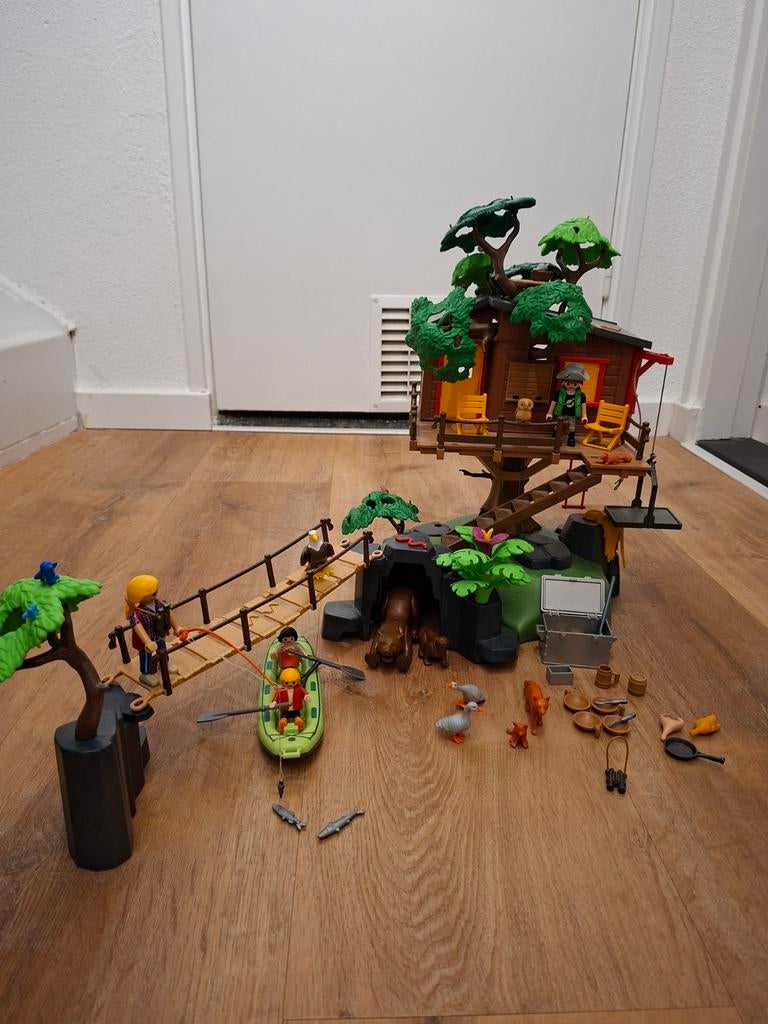 Playmobil 5557 Avonturenboomhut, Kinderen en Baby's, Speelgoed | Playmobil, Ophalen of Verzenden, Gebruikt, Los playmobil