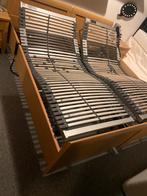 Ikea Sultan Edsele Bed met Nachtkastjes, Bruin, Tweepersoons, Ophalen of Verzenden, 180 cm