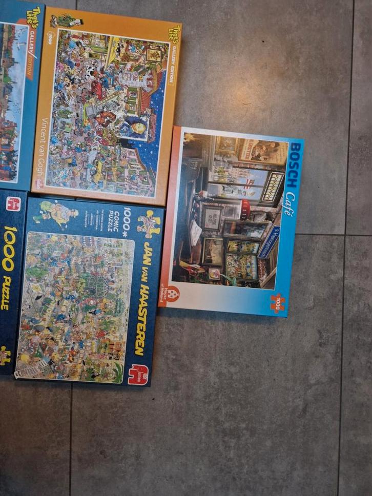 Puzzelcollectie: That's Life, Jan van Haasteren, Bosch, Hobby en Vrije tijd, Denksport en Puzzels, Gebruikt, Legpuzzel, 500 t/m 1500 stukjes