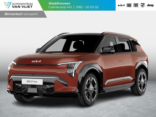 Kia EV3 GT-PlusLine 81.4 kWh | Levering Juni | 600km Rijbere, Auto's, Kia, Bedrijf, Te koop, Overige modellen, 360° camera, ABS