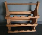 Houten landelijk wijnrek, Huis en Inrichting, Woonaccessoires | Wijnrekken, Ophalen of Verzenden, Zo goed als nieuw, Hout, 50 tot 75 cm