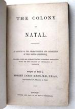 The Colony of Natal HC Robert James Mann 1859? Afrika, Antiek en Kunst, Antiek | Boeken en Bijbels, Ophalen of Verzenden