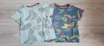 2 korte mouwen babyshirtjes maat 80 (Hema), Ophalen of Verzenden, Gebruikt, Meisje, Shirtje of Longsleeve