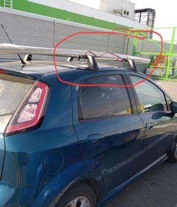 Fiat punto dakdragers orgineel 5 deurs MOET WEG beschikbaar voor biedingen