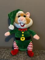 AH hamster knuffel kerstelf, Ophalen of Verzenden, Nieuw, Overige typen