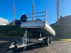 Hapert Cobalt HM-2 (kipper) aanhangwagen • 2700kg • 305x180, Ophalen, Gebruikt