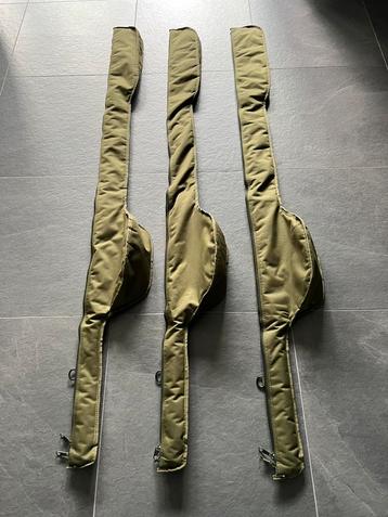 3 x Trakker NXG Rod Sleeves 12ft NOG ALS NIEUW beschikbaar voor biedingen