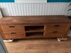 Balinees Teak TV Meubel - Stijlvol en Robuust, Ophalen, Teakhout, Zo goed als nieuw, 200 cm of meer