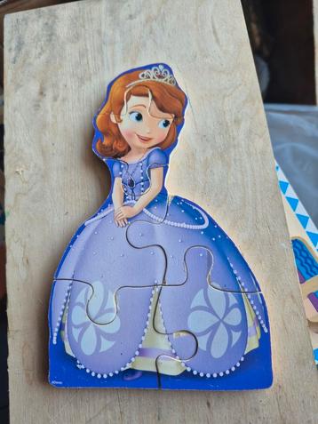 Sofia het Prinsesje Puzzel - Houten Puzzel beschikbaar voor biedingen