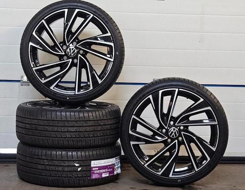 Nette 19" Orig Volkswagen Golf GTI Velgen+Banden 5x112, Auto-onderdelen, Banden en Velgen, Banden en Velgen, Zomerbanden, 19 inch