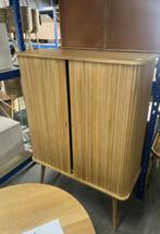 Zuiver Barbier Opbergkast - Lichtbruin | Van €1269, nu, Nieuw, Ophalen of Verzenden, Zuiver, Minder dan 150 cm