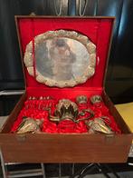 Zilveren theeservies, Antiek en Kunst, Antiek | Goud en Zilver, Ophalen of Verzenden, Zilver