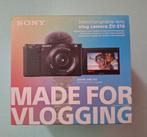Sony ZV E10 + 16-50MM Lens & accessoires, Audio, Tv en Foto, Fotocamera's Digitaal, Ophalen, Compact, Zo goed als nieuw, Sony