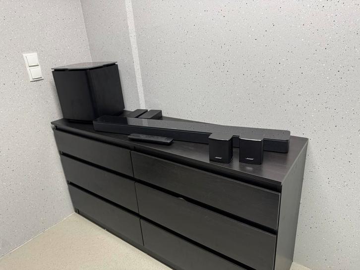 Bose set: Soundbar 700, Bass Module 700, Invisible Surrounds, Audio, Tv en Foto, Luidsprekers, Zo goed als nieuw, Subwoofer, 120 watt of meer