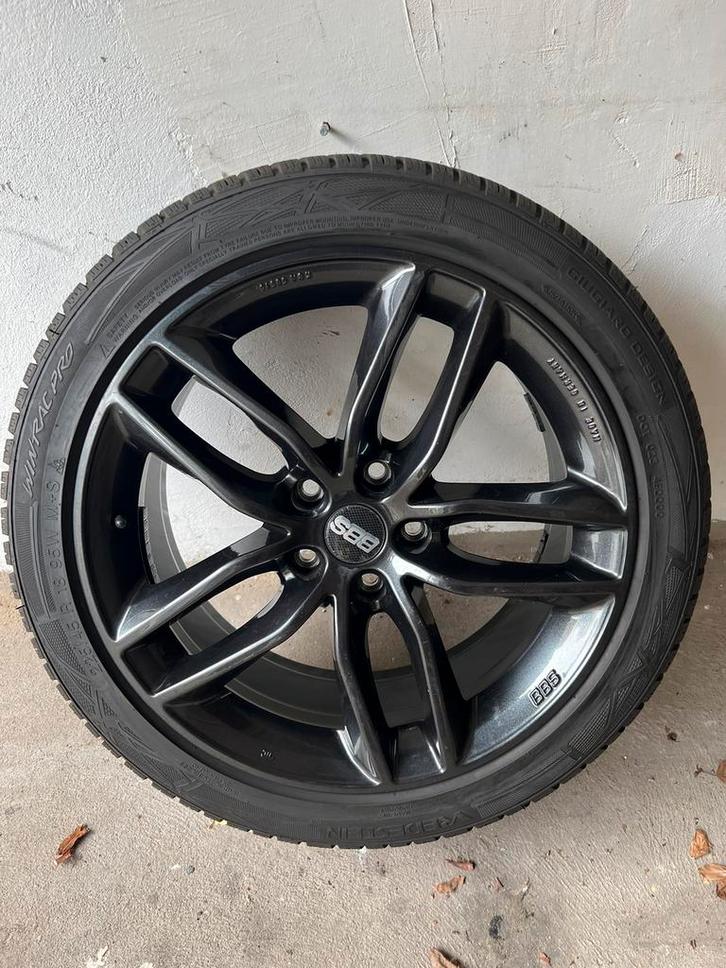BBS velgen 18 inch met nieuwe winterbanden, vaste prijs., Auto-onderdelen, Banden en Velgen, Banden en Velgen, Winterbanden, 18 inch