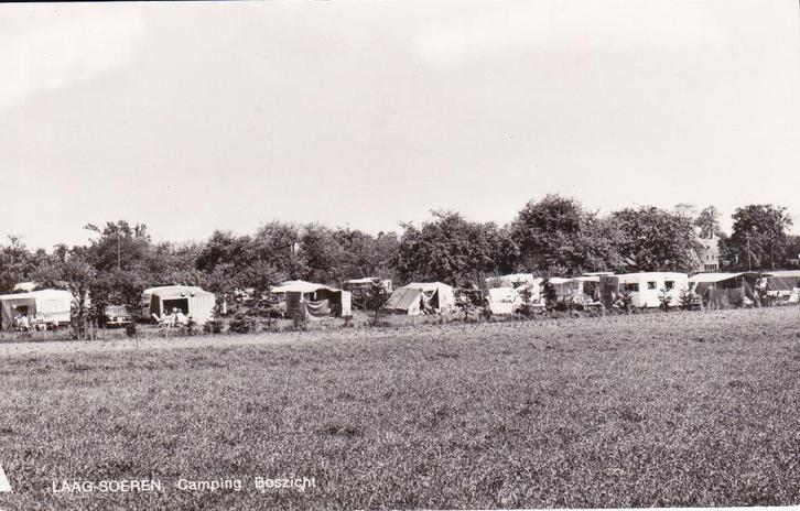 00463 Laag Soeren - Camping Boszicht - 1973, Verzamelen, Ansichtkaarten | Nederland, Ongelopen, Gelderland, 1960 tot 1980, Verzenden
