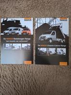 2x autofolder (leaflet) Maxus bestelwagen, Verzenden, Zo goed als nieuw, Overige merken