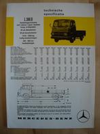 Mercedes 306 307 Technische Specificatie folder 1972 306D, Ophalen, Mercedes, Zo goed als nieuw, Mercedes-Benz