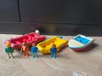 Vintage playmobil bootjes - speedboot, Ophalen of Verzenden, Zo goed als nieuw, Los playmobil