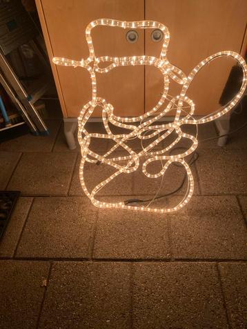 Leuke decoratieve verlichting Lichtslang Sneeuwpop beschikbaar voor biedingen