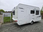 Caravelair Antares 390 lichtgewicht + voortent, Caravans en Kamperen, Schokbreker, Overige typen, Bedrijf, Treinzit